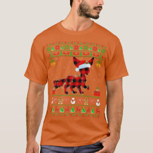 Fennec Fo Lover Buffalo Plaid Ugly Fennec Fo Chris T-Shirt