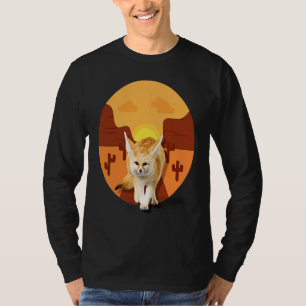 Fennec Fox Animal Canine Desert Men Women Kids T-Shirt