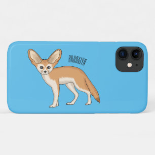 Fennec fox cartoon illustration  Case-Mate iPhone case