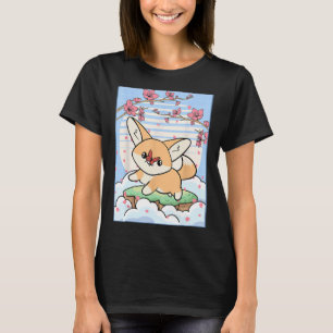 Fennec Fox Cherry Blossom Japanese Aesthetic 1 T-Shirt
