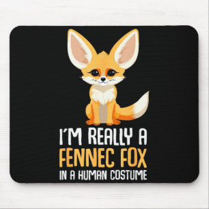 Fennec Fox Costume Girls Fox Mouse Pad