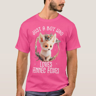 Fennec Fox Cute Fennic Foxes Fenec Animal Fox Love T-Shirt