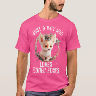 Fennec Fox Cute Fennic Foxes Fenec Animal Fox Love T-Shirt