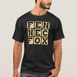 Fennec Fox, Small Nocturnal Fox T-Shirt