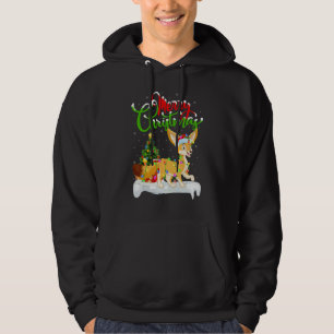 Fennec Fox Xmas Decorations Santa Fennec Fox Chr Hoodie