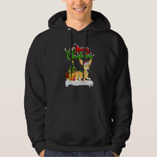Fennec Fox Xmas Decorations Santa Fennec Fox Chri Hoodie
