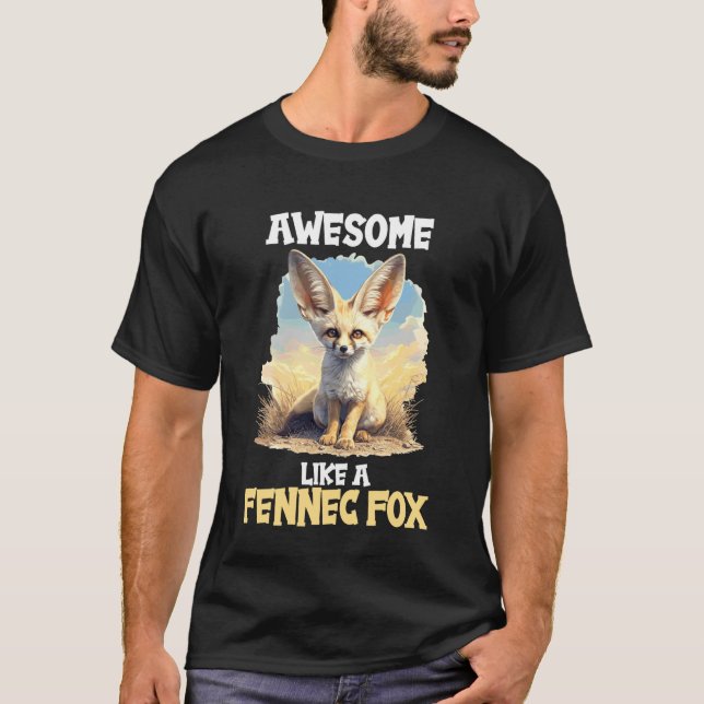 Fennec Foxes Fennec Fox T-Shirt (Front)
