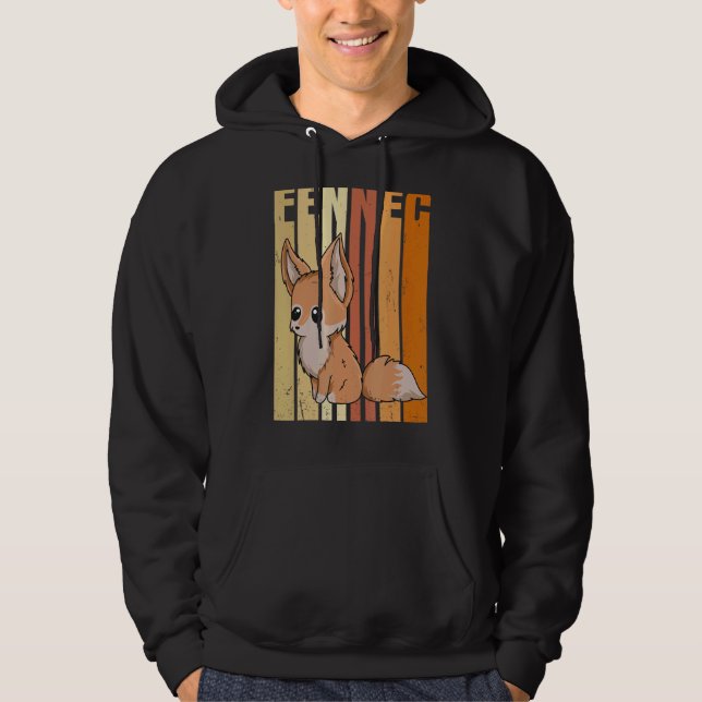 Fennec Quote For A Fennec Fox Fan Hoodie (Front)