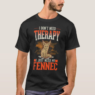 Fennec Therapy Desert Fox Fennec T-Shirt