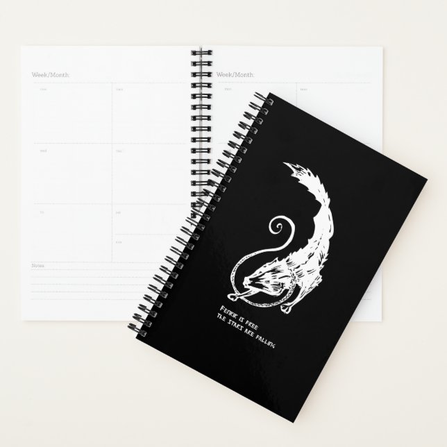 Fenrir Fenris is free dog viking norse mythology Planner (Display)