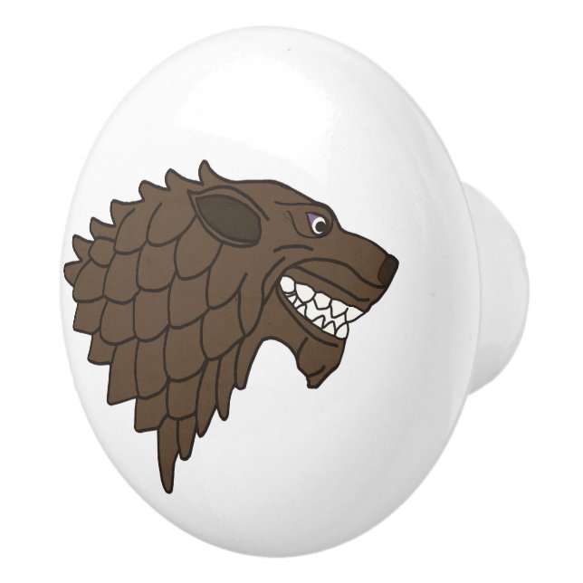 Fenrir/Fenriswolf Ceramic Knob (Right)