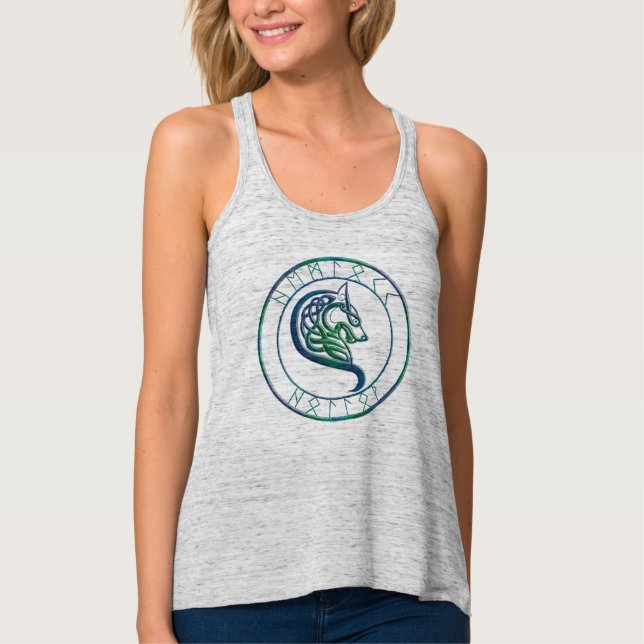Fenrir Rising Racerback Tank (Front)