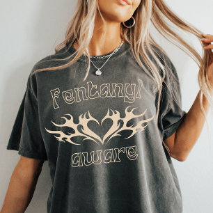 Fentanyl Aware, Harm Reduction, Overdose Awareness T-Shirt