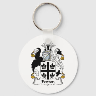 Fenton Family Crest Key Ring