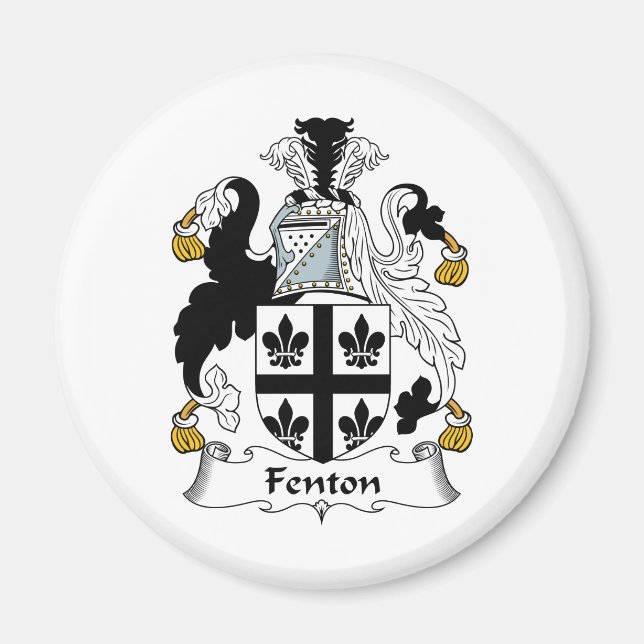 Fenton Family Crest Magnet (Front)