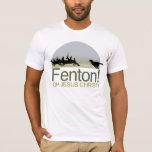Fenton! the dog chasing deer in Richmond Park T-Shirt<br><div class="desc">Tshirt</div>