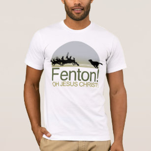 Fenton! the dog chasing deer in Richmond Park T-Shirt