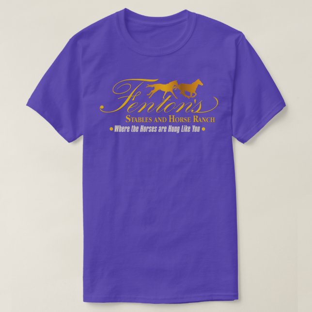 Fentons Stables and Horse Ranch T-Shirt (Design Front)