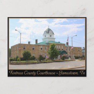 Fentress County Courthouse - Jamestown, TN Postcard