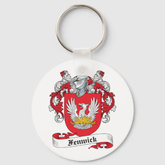 Fenwick Family Crest Key Ring
