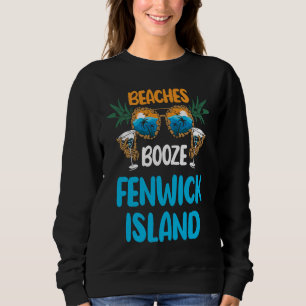 Fenwick Island Delaware Beaches Vacation Party Mat Sweatshirt