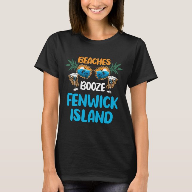 Fenwick Island Delaware Beaches Vacation Party Mat T-Shirt (Front)