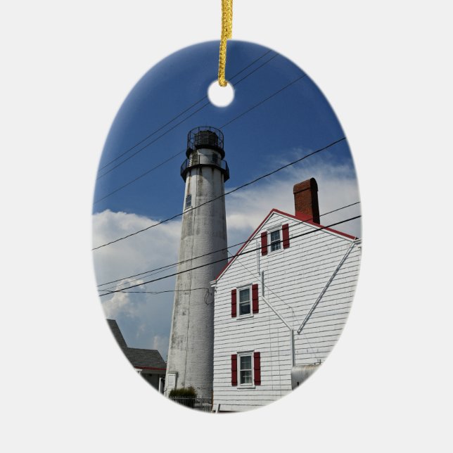 Fenwick Island Lighthouse Ornament (Front)