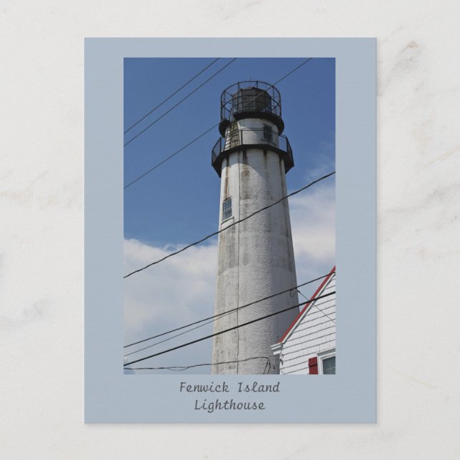 Fenwick Island Lighthouse Postcard (Front)