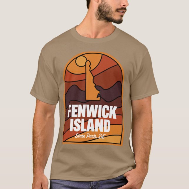 Fenwick Island State Park Delaware T-Shirt (Front)