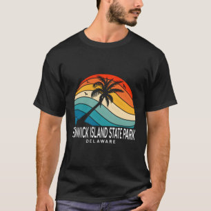 Fenwick Island State Park Delaware Tropical Beach T-Shirt
