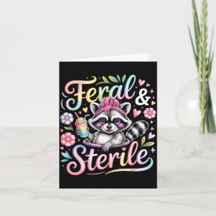 Feral and sterile hysterectomy recovery card