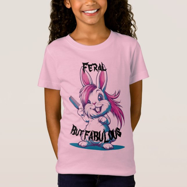 Feral Bunny T-Shirt (Front)