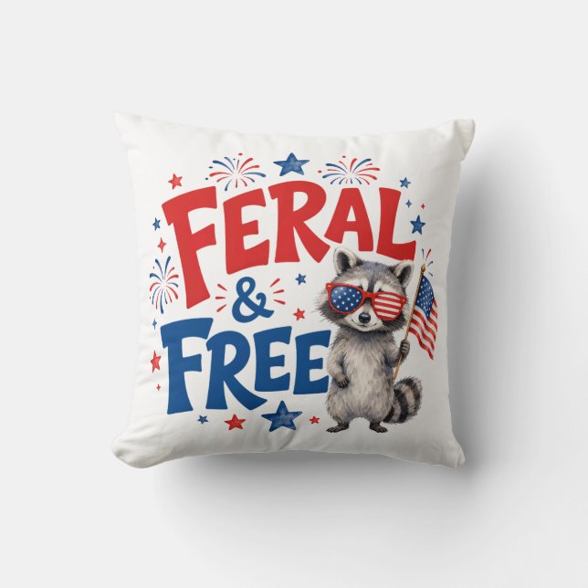 Feral & Free Cushion (Front)