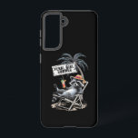 Feral Girl Summer Beach Funny Racoon Samsung Galaxy Case<br><div class="desc">Feral Girl Summer Beach Funny Racoon</div>