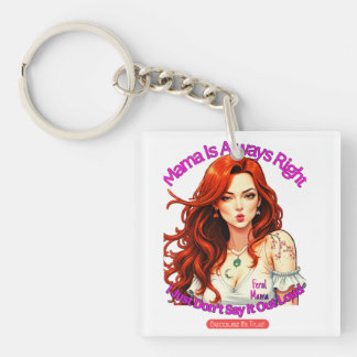 Feral Mama Key Ring