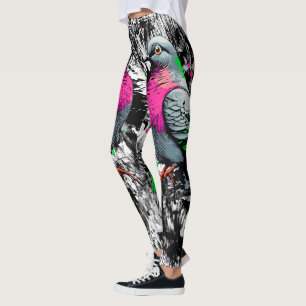 Feral Pigeon Leggings