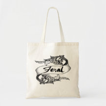 Feral Tote Bag