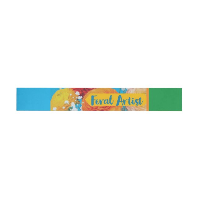 Feralartist Wraparound Address Label (Individual)