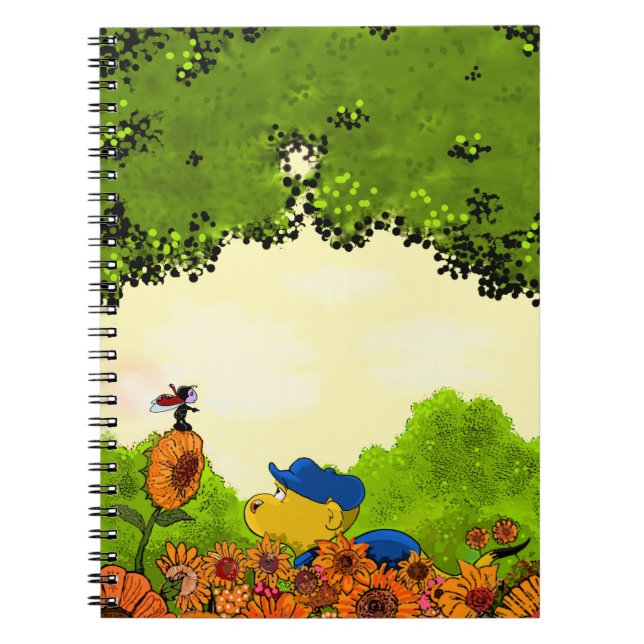 Ferald and Mizz Ladybug  Notebook (Front)