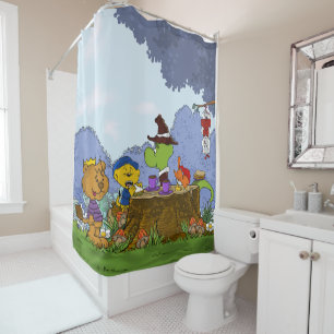 Ferald and Pals Shower Curtain