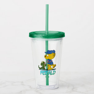 Ferald and The Baby Lizard Acrylic Tumbler