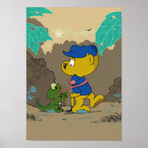 Ferald and The Baby Lizard Poster