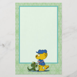 Ferald and the Baby Lizard Stationery