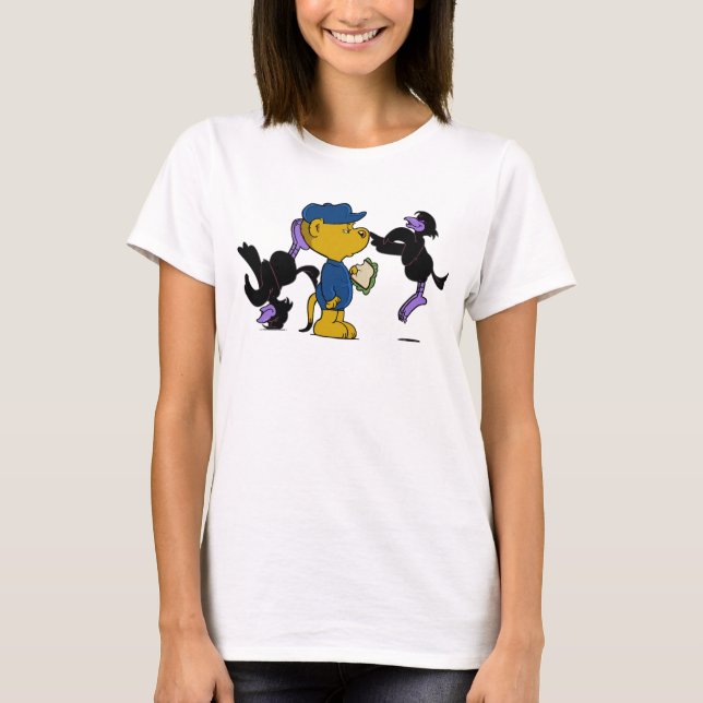 Ferald and The Pesky Crows T-Shirt (Front)
