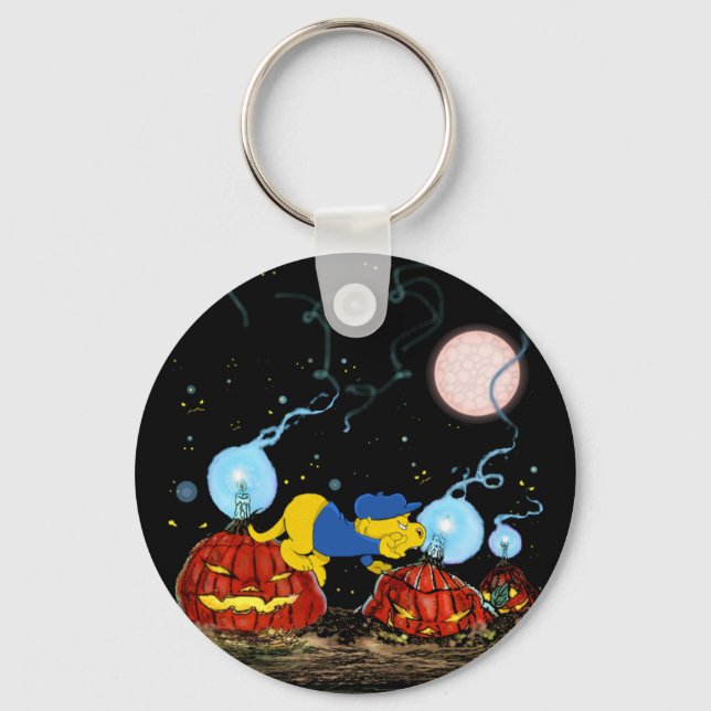 Ferald and The Rotten Pumpkins Keychain (Front)