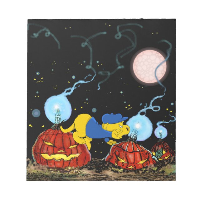Ferald and The Rotten Pumpkins Notepad (Front)