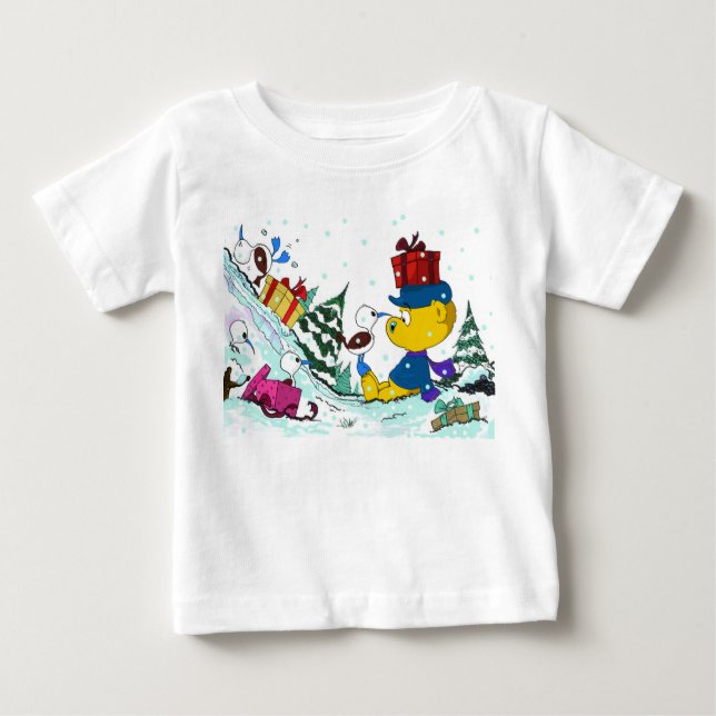 Ferald Christmas Baby T-Shirt (Front)