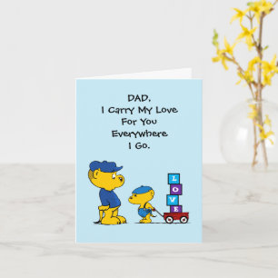 Ferald Father's Day Greeting Card