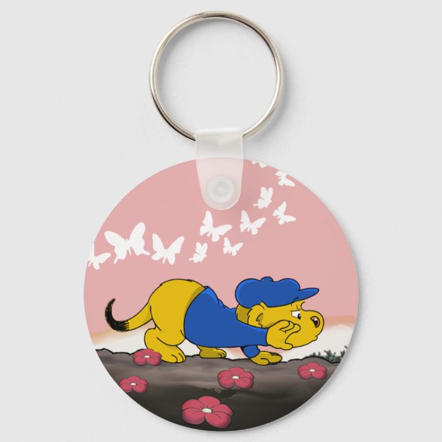 Ferald On The Prowl Key Ring (Front)