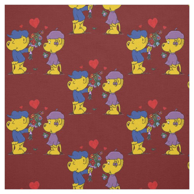 Ferald & Sahsha Ferret Fabric (Swatch)